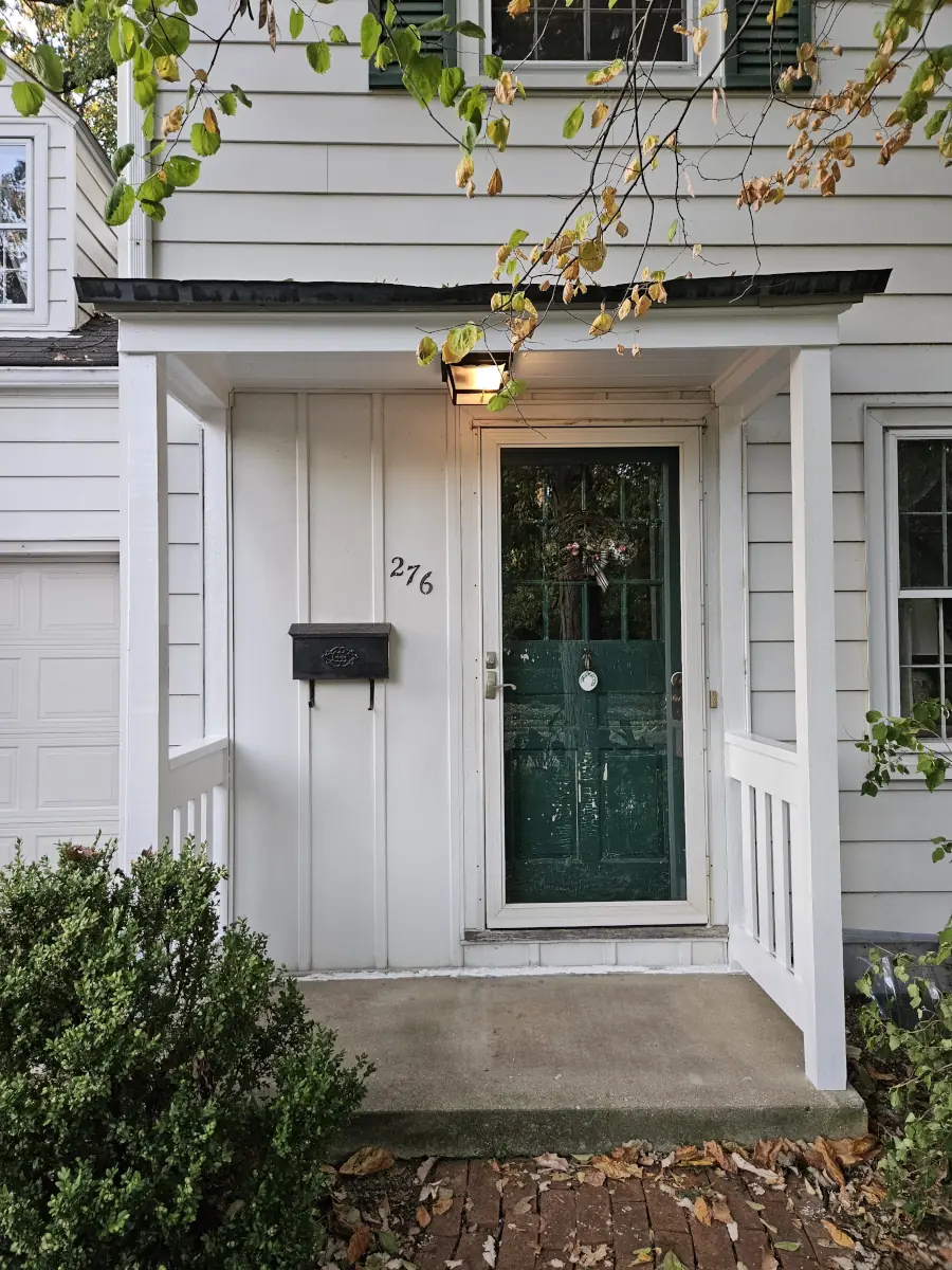 Front walkway — after